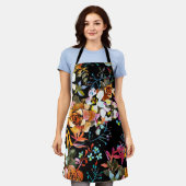 Blumenästhesie Schürze (Getragen)