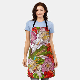 Blumenästhesie Schürze