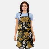 Blumenästhesie Schürze (Getragen)