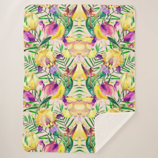 Blumenästhesie Sherpadecke (Vorderseite)