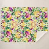 Blumenästhesie Sherpadecke (Vorderseite (Horizontal))