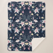 Blumenästhesie Sherpadecke (Vorderseite)