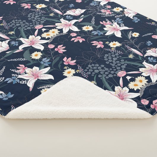 Blumenästhesie Sherpadecke (3/4)