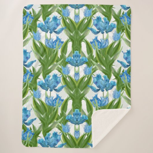 Blumenästhesie Sherpadecke (Vorderseite)