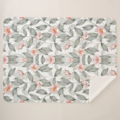 Blumenästhesie Sherpadecke (Vorderseite (Horizontal))