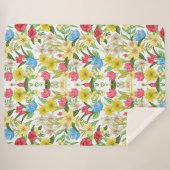 Blumenästhesie Sherpadecke (Vorderseite (Horizontal))