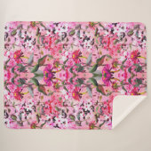 Blumenästhesie Sherpadecke (Vorderseite (Horizontal))