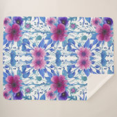 Blumenästhesie Sherpadecke (Vorderseite (Horizontal))