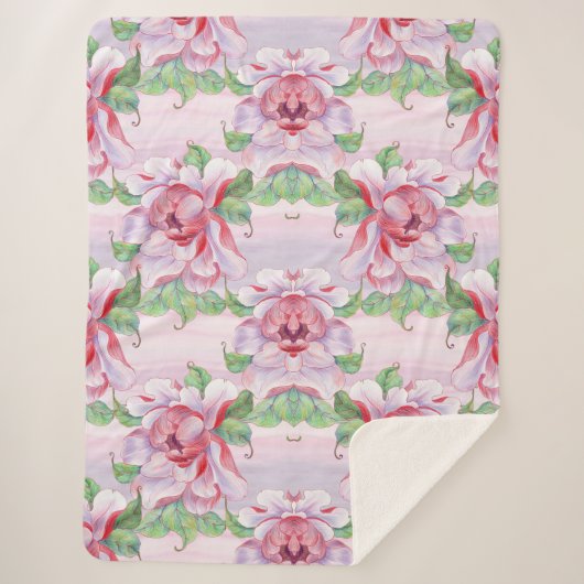 Blumenästhesie Sherpadecke (Vorderseite)