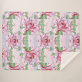 Blumenästhesie Sherpadecke (Vorderseite (Horizontal))