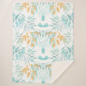 Blumenästhesie Sherpadecke (Vorderseite)