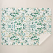 Blumenästhesie Sherpadecke (Vorderseite (Horizontal))