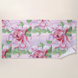 Blumenästhesie Strandtuch