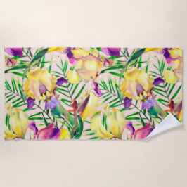 Blumenästhesie Strandtuch