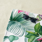 Blumenästhesie Strandtuch (Beispiel)