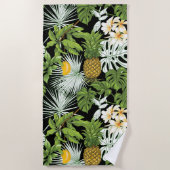 Blumenästhesie Strandtuch (Vorderseite)