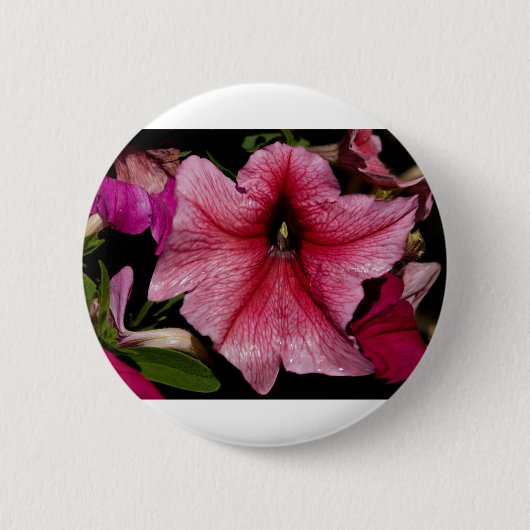 Blumenausbruch Button (Vorderseite)