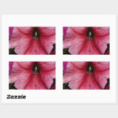 Blumenausbruch Rechteckiger Aufkleber (Blatt)