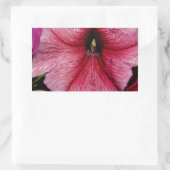 Blumenausbruch Rechteckiger Aufkleber (Tasche)