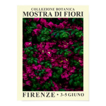 Blumenausstellung Nr. 1 Poster