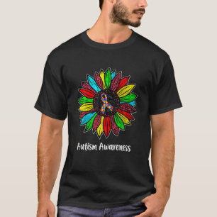 Blumenautismus Bewusstsein Daisy Blume Frauen T-Shirt