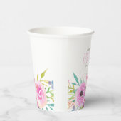 BlumenBaby-Duschplatz Pappbecher (Rechts)