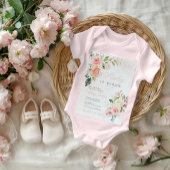 Blumenbaby im Bloom Girl Dusche Einladung
