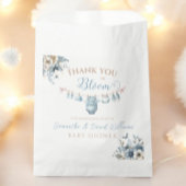 Blumenbaby in Bloom Blue Baby Boy Dusche Geschenktütchen