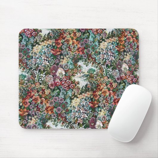 Blumenband Mousepad (Mit Mouse)