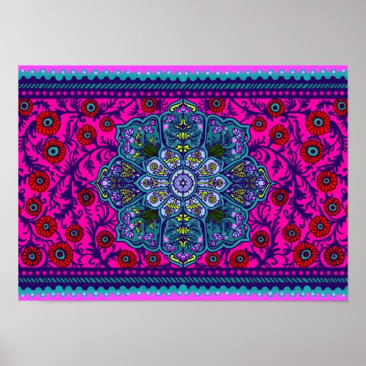 Blumenband Poster (Vorne)