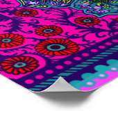 Blumenband Poster (Ecke)