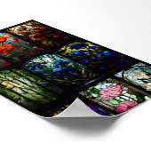 Blumenband Poster (Ecke)