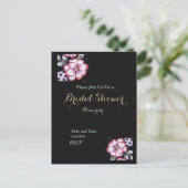 Blumenband Postkarte (Stehend Vorderseite)