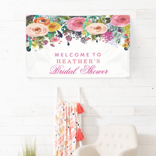 Blumenbanner Banner (Insitu)