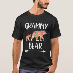 Blumenbär passt Familienoutfit Funny Grammy B T-Shirt
