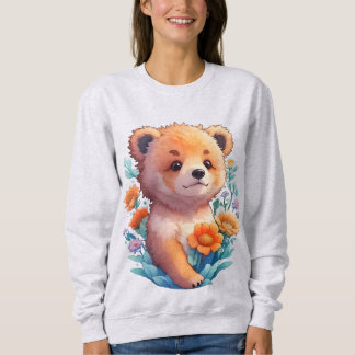Blumenbär Sweatshirt