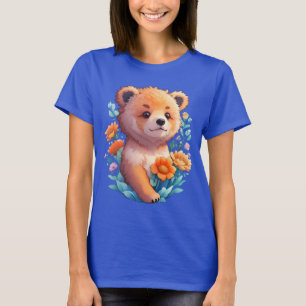 Blumenbär T-Shirt