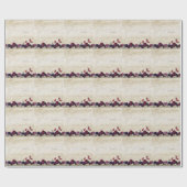 Blumenbatterflies Geschenkpapier (Flach)