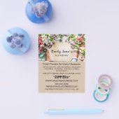 Blumenbearbeitung, Floristrische Werbung Flyer (Einzeln)