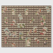 Blumenbeauties Geschenkpapier (Flach)