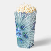 Blumenbeauty Abstrakt Moderne Blaue Pastell Blume Geschenkschachtel (Geplatzt)