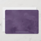 Blumenbeauty Editable Brautparty laden ein Einladung (Rückseite)