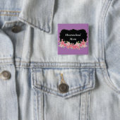 Blumenbeauty Homeschool Mama Button (Beispiel)