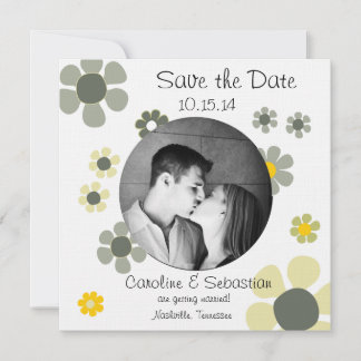 Blumenbeauty - Save the Date Karte