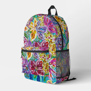 Blumenbecher Bedruckter Rucksack