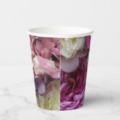 Blumenbecher mit Dahlien und Rose Pappbecher (Rechts)