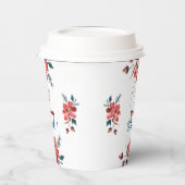 Blumenbecher Pappbecher (Links)