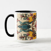 Blumenbecher Tasse (Links)