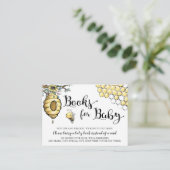 Blumenbeehive Honey Sweet Bee Books for Baby Begleitkarte (Stehend Vorderseite)