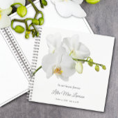 Blumenbeerdigung - Budget Gästebuch Notizblock